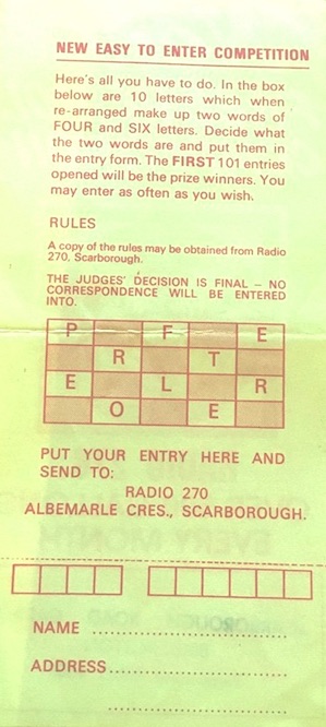 Free Petrol Competition Form