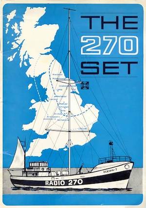 Radio 270 set book r in purple